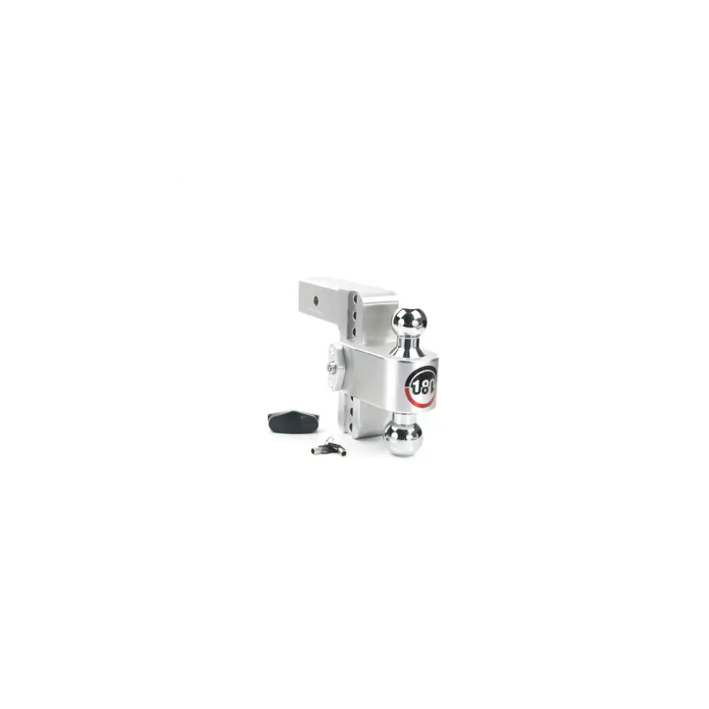 180 Degree Drop Hitch w/ Combo Ball - 6" Drop for 2.5" Shank- 18.5K Cap - WEICTB6-2.5